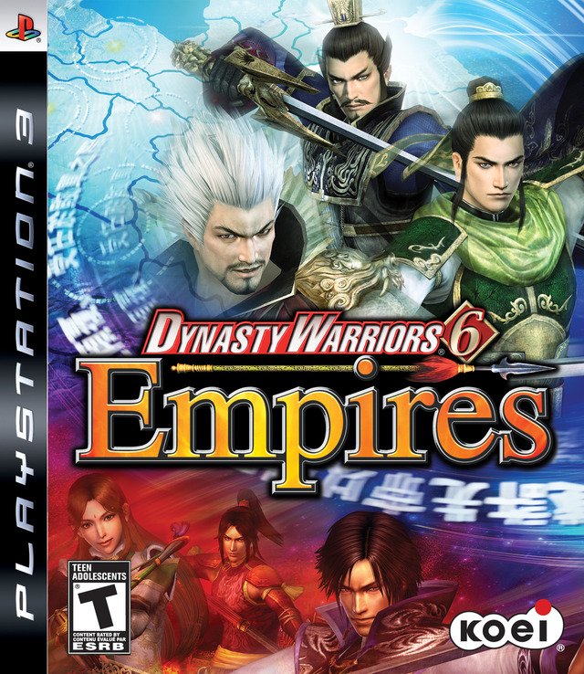 Caratula de Dynasty Warriors 6: Empires para PlayStation 3