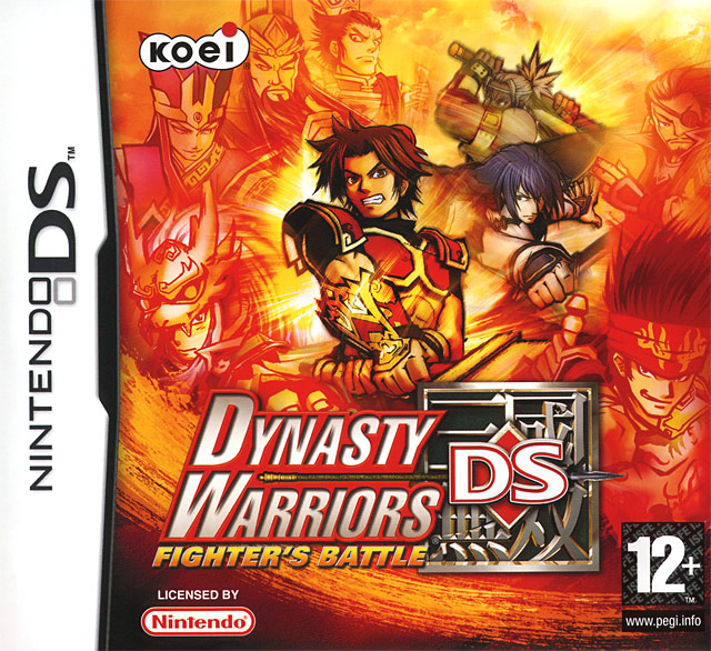 Caratula de Dynasty Warriors DS: Fighter's Battle para Nintendo DS