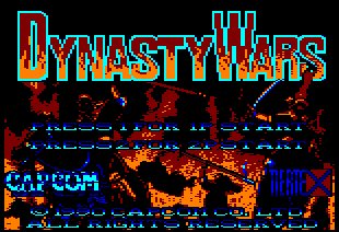 Pantallazo de Dynasty Wars para Amstrad CPC