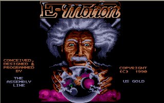 Pantallazo de E-Motion para Atari ST