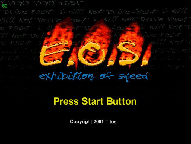 Pantallazo de E.O.S.: Exhibition of Speed para Dreamcast