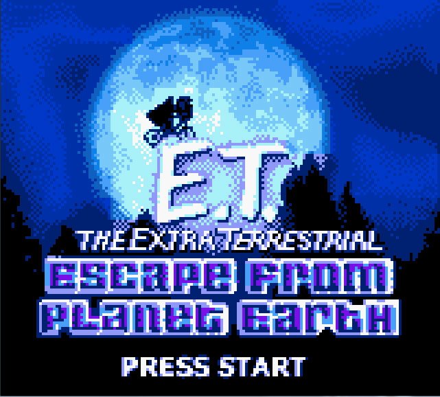 Pantallazo de E.T. The Extra-Terrestrial: Escape from Planet Earth para Game Boy Color