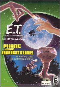 Caratula de E.T. The Extra-Terrestrial: Phone Home Adventure para PC