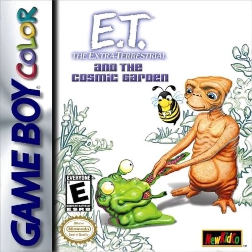 Caratula de E.T. The Extra-Terrestrial and the Cosmic Garden para Game Boy Color
