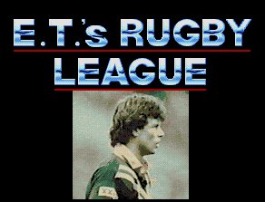 Pantallazo de E.T.'s Rugby League para Amiga