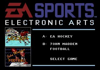 Pantallazo de EA Sports Double Header para Sega Megadrive