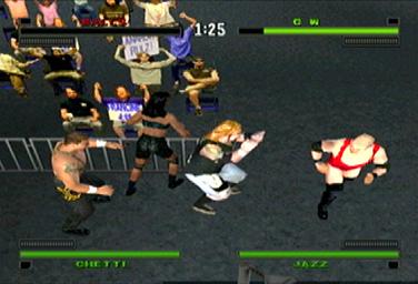 Pantallazo de ECW: Hardcore Revolution para Dreamcast