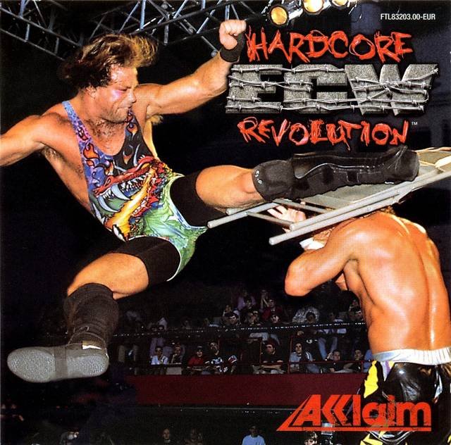 Caratula de ECW: Hardcore Revolution para Dreamcast