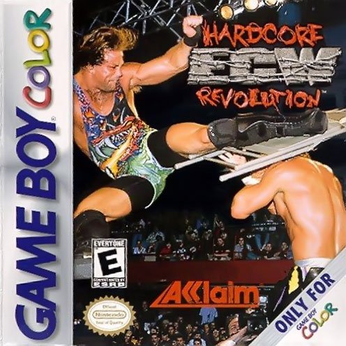 Caratula de ECW: Hardcore Revolution para Game Boy Color