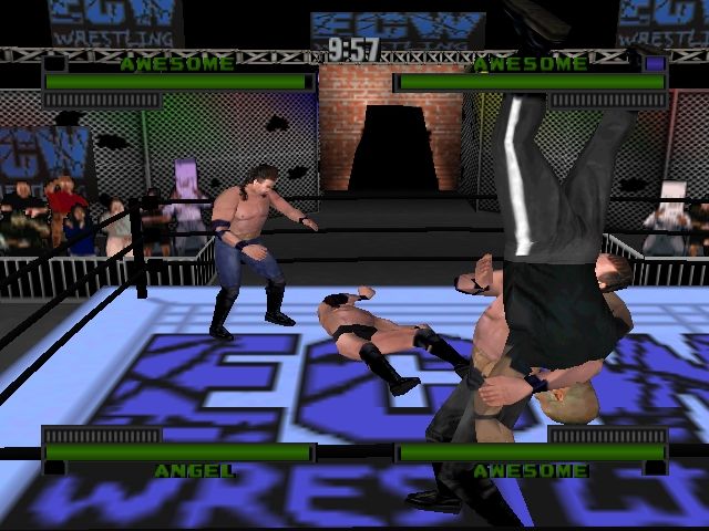 Pantallazo de ECW: Hardcore Revolution para Nintendo 64