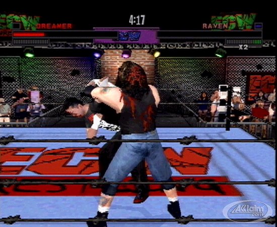Pantallazo de ECW: Hardcore Revolution para PlayStation