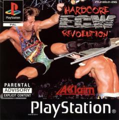 Caratula de ECW: Hardcore Revolution para PlayStation