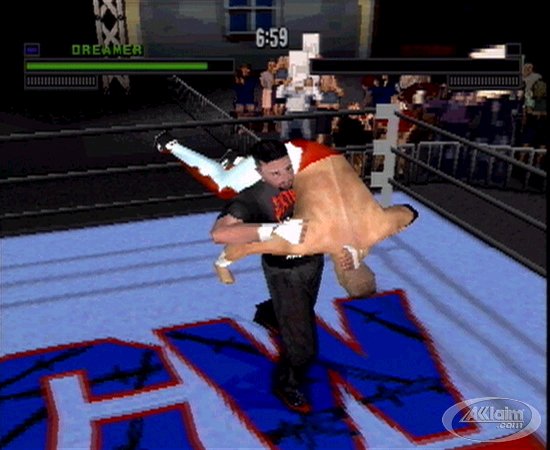 Pantallazo de ECW: Hardcore Revolution para PlayStation