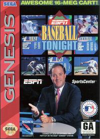 Caratula de ESPN Baseball Tonight para Sega Megadrive