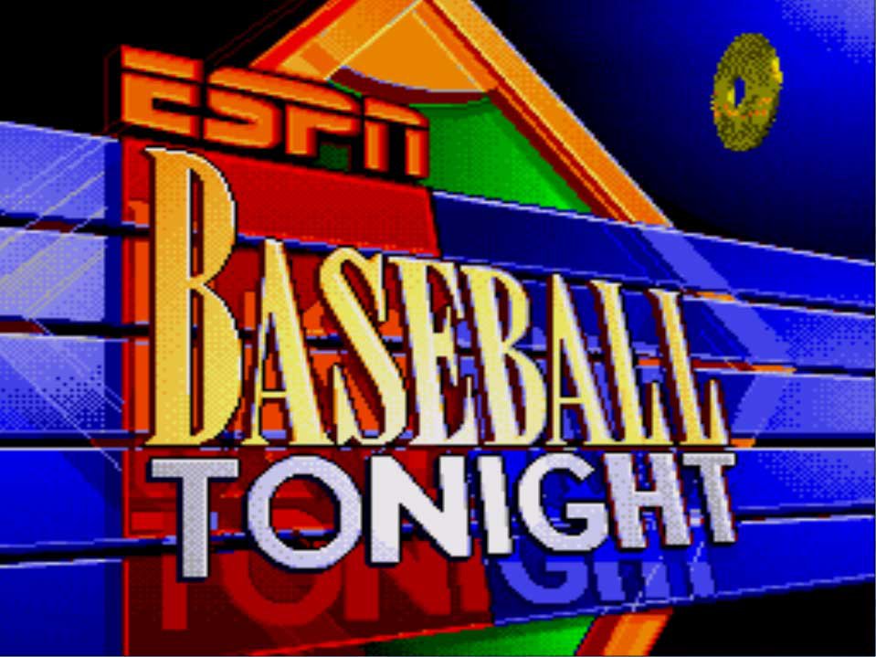 Pantallazo de ESPN Baseball Tonight para Sega CD