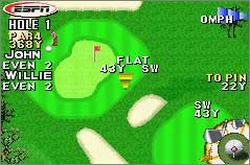 Pantallazo de ESPN Final Round Golf 2002 para Game Boy Advance