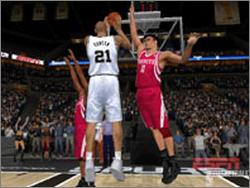 Pantallazo de ESPN NBA Basketball para Xbox