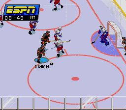 Pantallazo de ESPN National Hockey Night para Sega Megadrive
