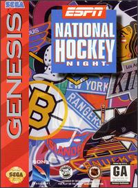 Caratula de ESPN National Hockey Night para Sega Megadrive