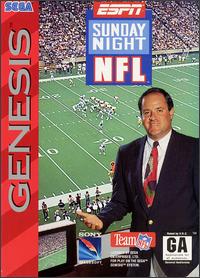 Caratula de ESPN Sunday Night NFL para Sega Megadrive