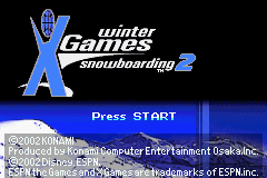 Pantallazo de ESPN Winter X-Games - Snowboarding 2 para Game Boy Advance