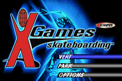 Pantallazo de ESPN Xgames Skateboarding (Japonés) para Game Boy Advance