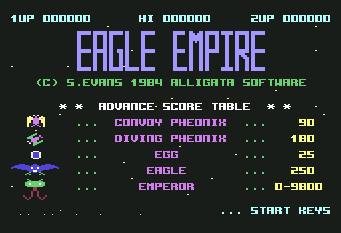 Pantallazo de Eagle Empire para Commodore 64
