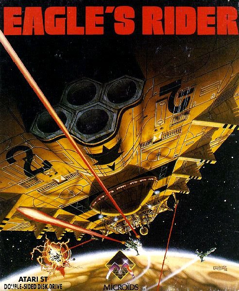 Caratula de Eagle's Rider para Atari ST