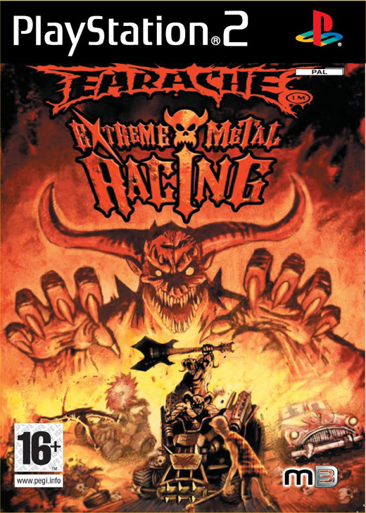 Caratula de Earache Extreme Metal Racing para PlayStation 2
