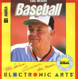 Caratula de Earl Weaver Baseball para Amiga