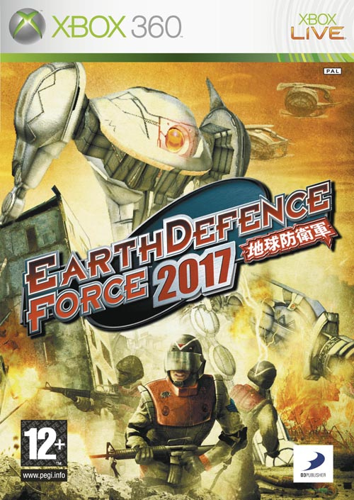 Caratula de Earth Defense Force X para Xbox 360