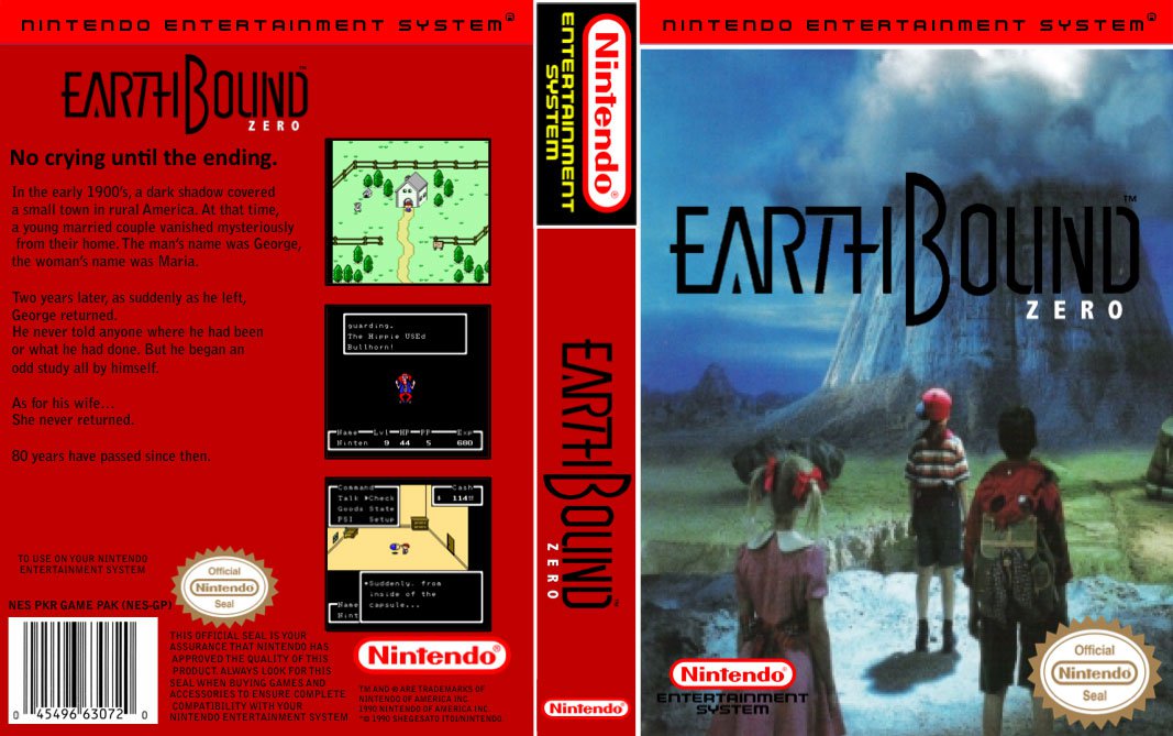 Caratula de Earthbound: Prototype [Cancelled] para Nintendo (NES)
