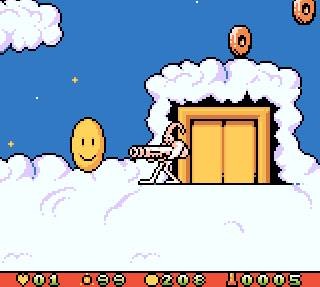 Pantallazo de Earthworm Jim: Menace 2 the Galaxy para Game Boy Color