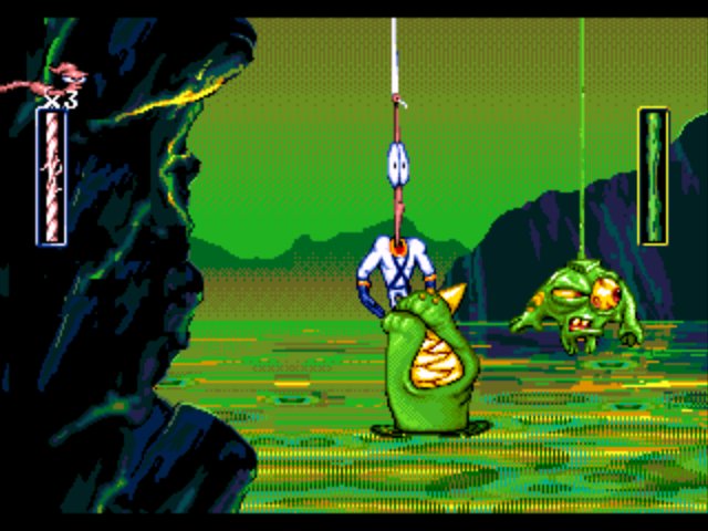 Pantallazo de Earthworm Jim (Europa) para Sega Megadrive