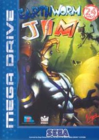 Caratula de Earthworm Jim (Europa) para Sega Megadrive