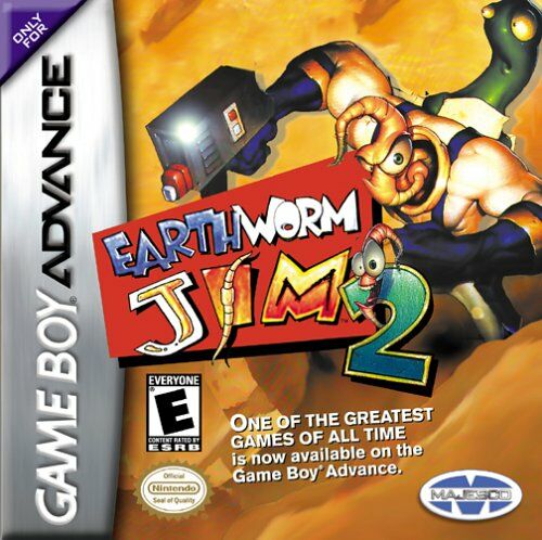 Caratula de Earthworm Jim 2 para Game Boy Advance
