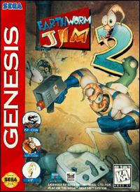 Caratula de Earthworm Jim 2 para Sega Megadrive