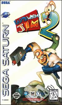 Caratula de Earthworm Jim 2 para Sega Saturn