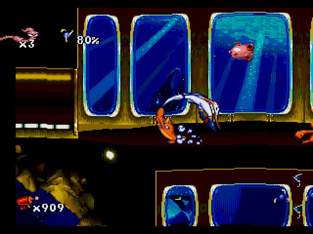 Pantallazo de Earthworm Jim para Sega Megadrive