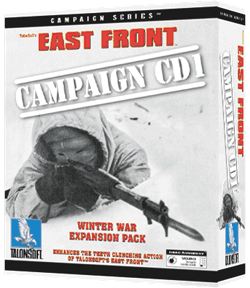 Caratula de East Front: Campaign CD 1 -- Winter War Expansion Pack para PC