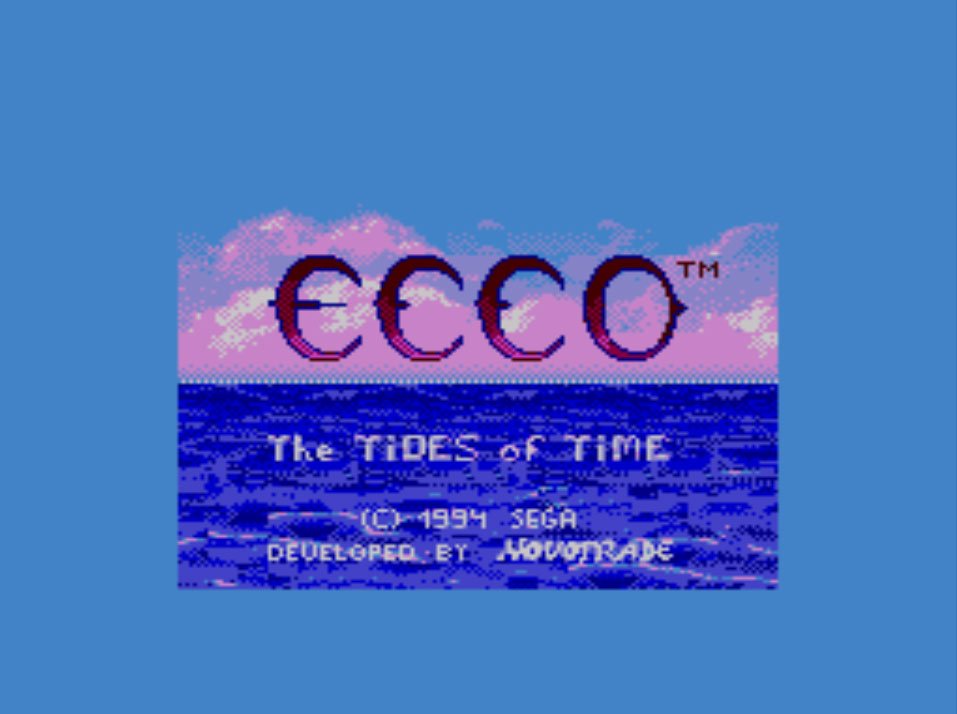 Pantallazo de Ecco: The Tides of Time para Sega Master System