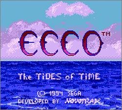 Pantallazo de Ecco 2: The Tides of Time para Gamegear