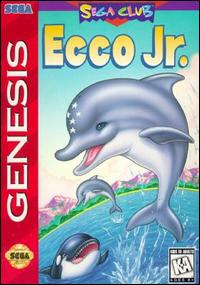 Caratula de Ecco Jr. para Sega Megadrive