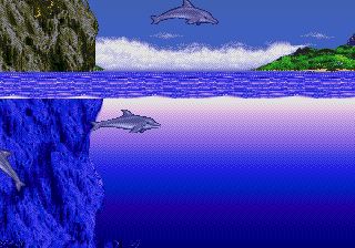 Pantallazo de Ecco the Dolphin para Sega Megadrive