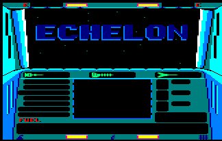 Pantallazo de Echelon para Amstrad CPC