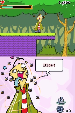 Pantallazo de Ed Edd'n Eddy : Scam of the Century para Nintendo DS