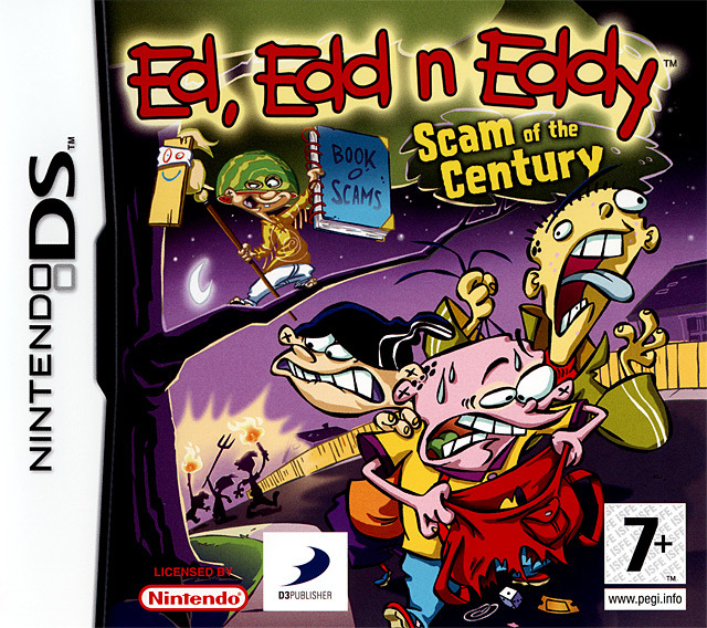 Caratula de Ed Edd'n Eddy : Scam of the Century para Nintendo DS