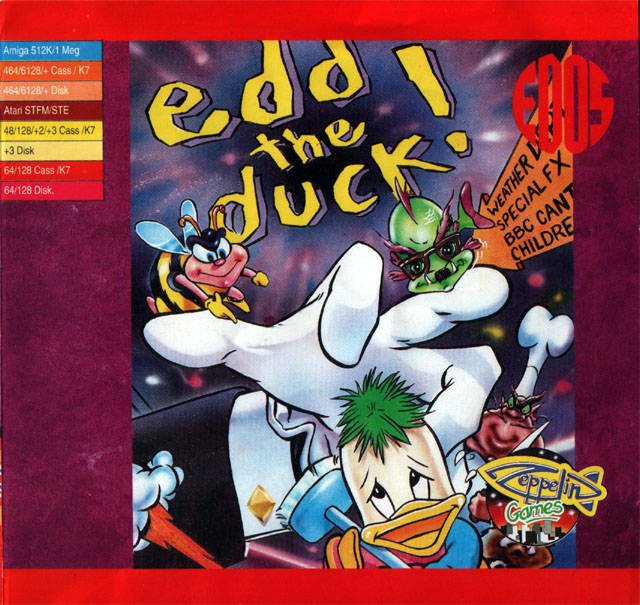 Caratula de Edd the Duck! para Atari ST