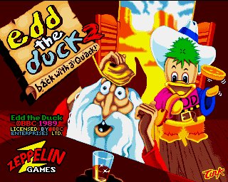 Pantallazo de Edd the Duck 2: Back with a Quack! para Amiga