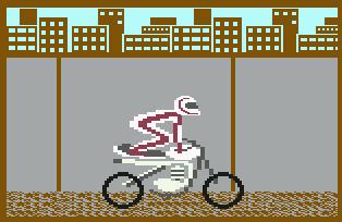 Pantallazo de Eddie Kidd Jump Challenge para Commodore 64